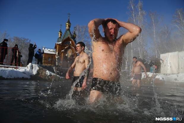 Омск стал лидером рейтинга суровых крещенских морозов