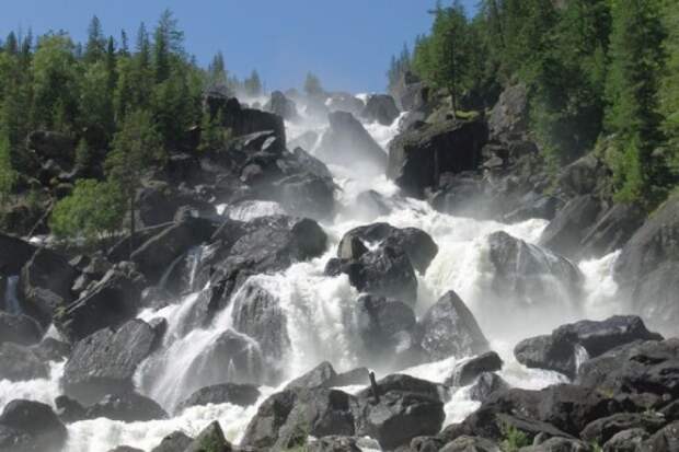 2. Тальниковский водопад водопады, красота, природа