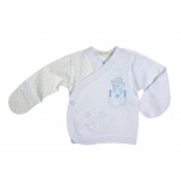 Распашонка Linas baby Голубая