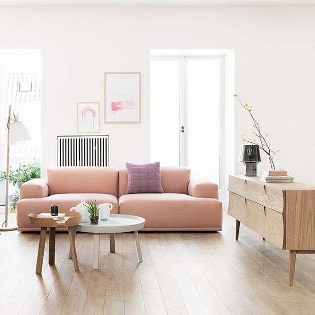 Цвет Rose Quartz / Розовый кварц в современном интерьере