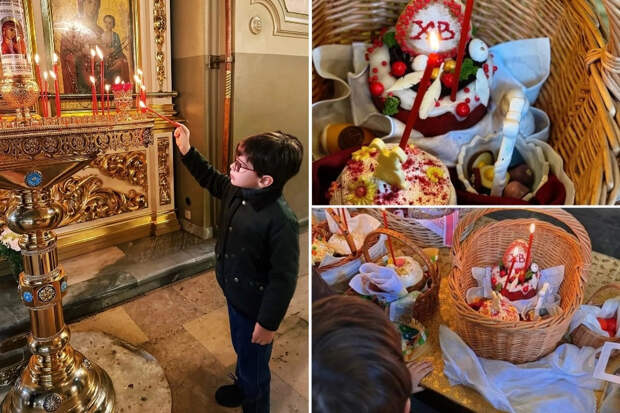 Модный кулич и простые яйца: как звезды отметили Пасху