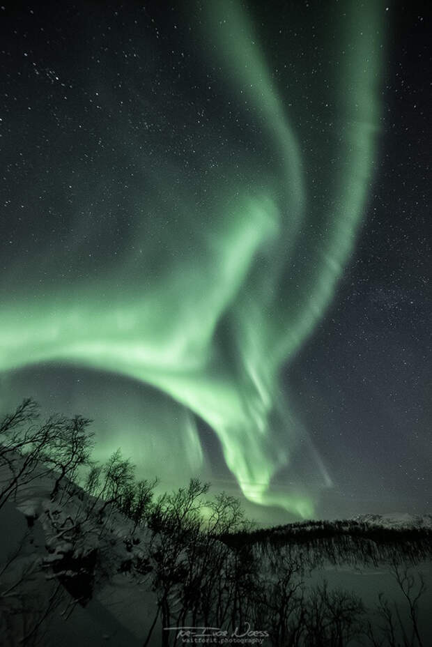 Полярное сияние над Норвегией в 15 захватывающих фотографиях