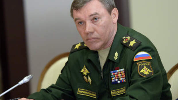 Первый заместитель министра обороны РФ, начальник Генерального штаба Вооруженных Сил РФ, генерал армии Валерий Герасимов. Архивное офто