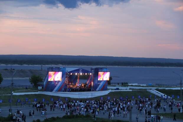 В Новочебоксарске состоялся концерт в честь Дня России
