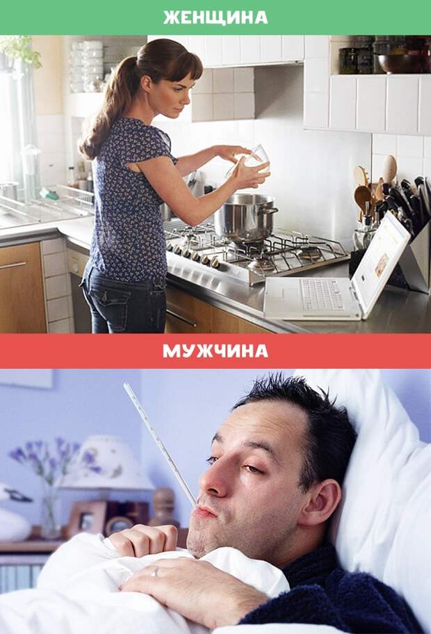 10 отличий женщин от мужчин