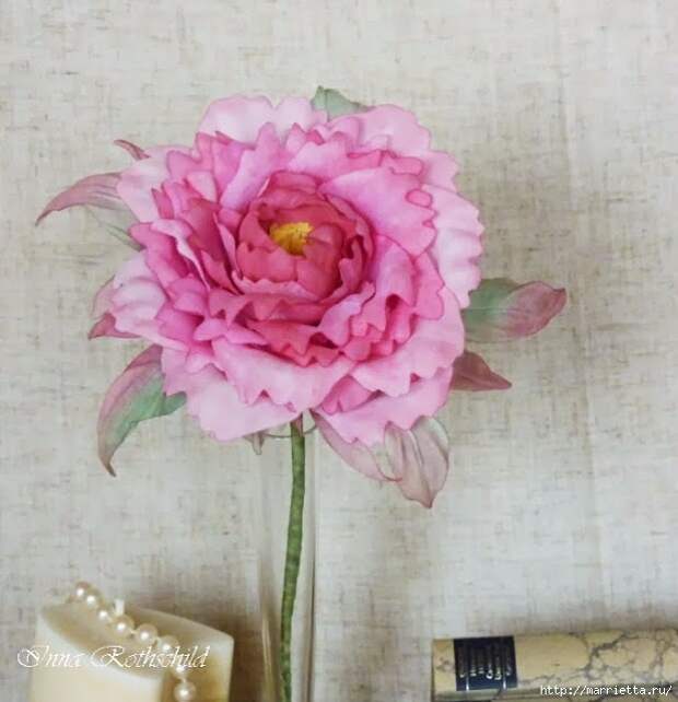 Цветы из шелка от Inna Rothschild (8) (618x640, 180Kb)