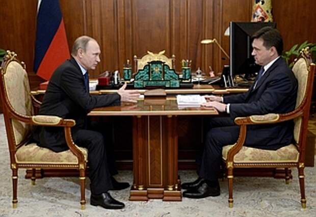 Рабочая встреча с губернатором Московской области Андреем Воробьёвым