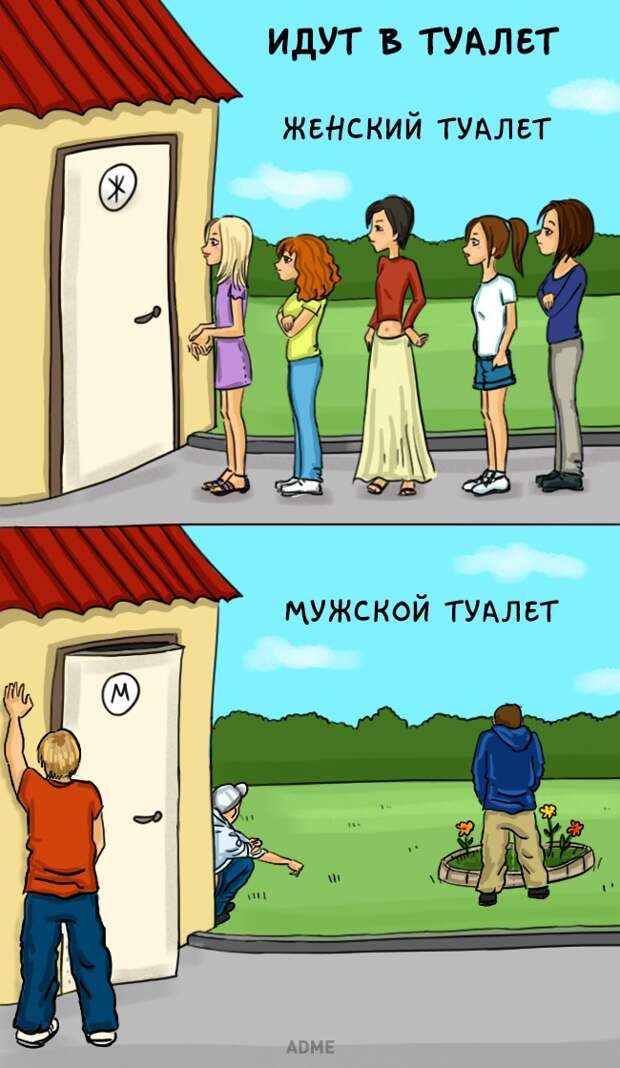 Мужчины и женщины — мы такие разные