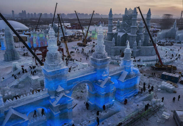 Как прошел фестиваль льда и снега в Харбине 2019