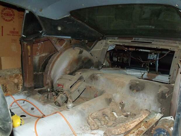Восстановление Ford Mustang 1969 ford, mustang, авто, восстановление, реставрация