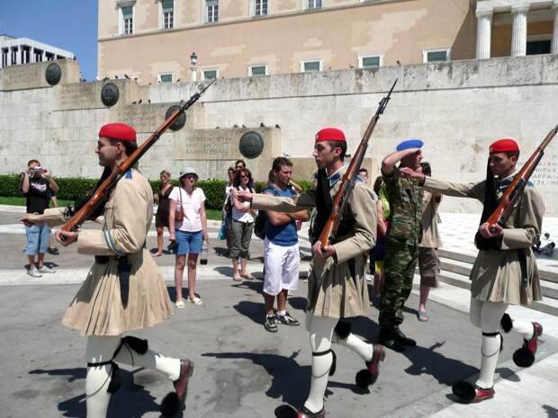 Отзвуки древних традиций: Эвзоны - греческая Президентская Гвардия (31) 