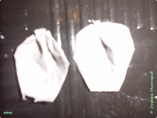 Мастер-класс Бумагопластика Кованая роза из туалетной бумаги Бумага Диски ватные Клей Краска Проволока фото 9