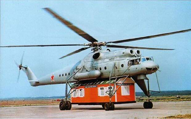 Ми-10 - военный летающий кран