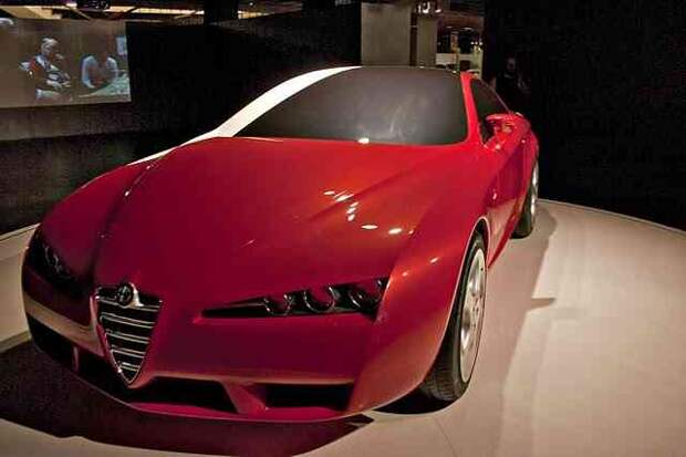 Музей авто истории в турине, италия. (трафик)