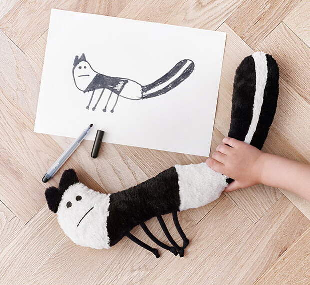 IKEA представила игрушки, созданные по рисункам детей