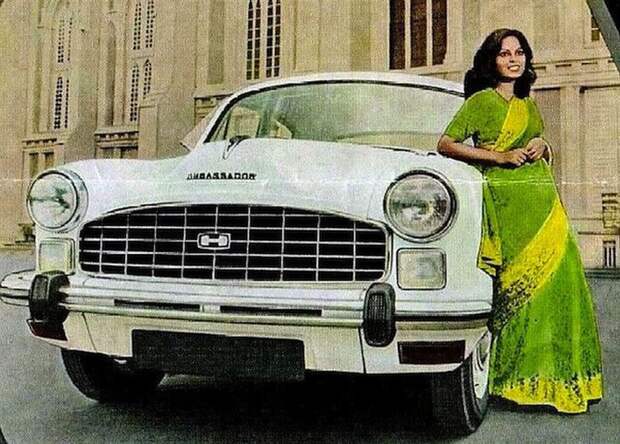 4. Hindustan Ambassador массовые автомобили, популярные автомобили