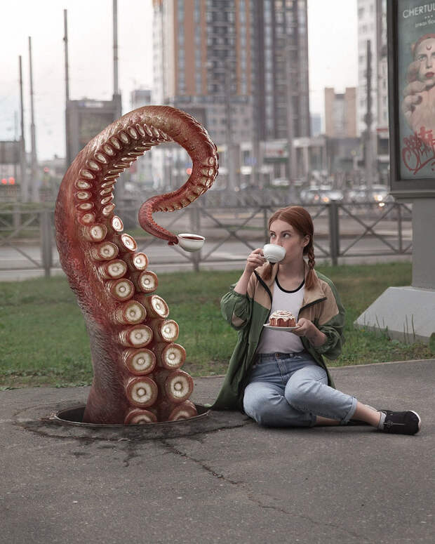 Невероятные сюрреалистические автопортреты девушки из Перми (ФОТО)
