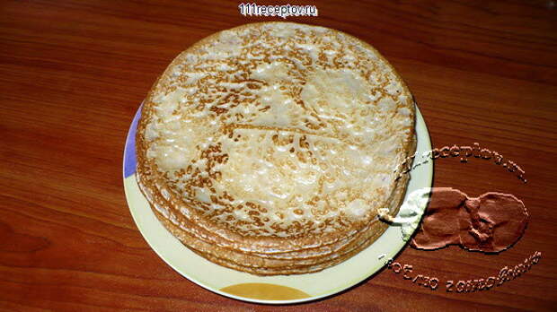 Блинчики с мясом Блинчики с мясом