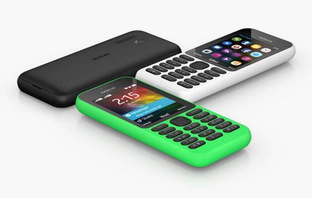 Nokia 215 – телефон за 29 долларов для выхода в Интернет 