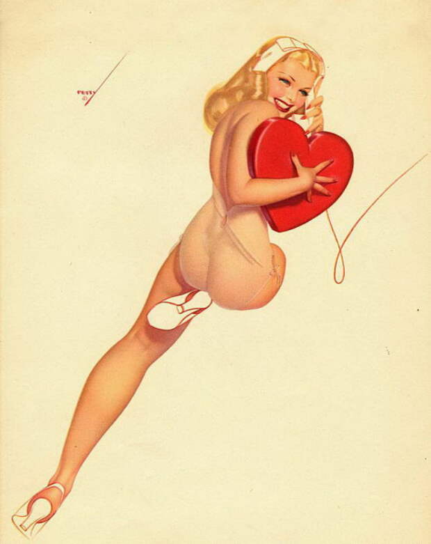 Сексуальные красотки в работах Альберта Варгаса (Alberto Vargas).