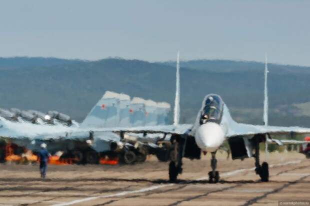 Фоторепортаж о Су-30СМ