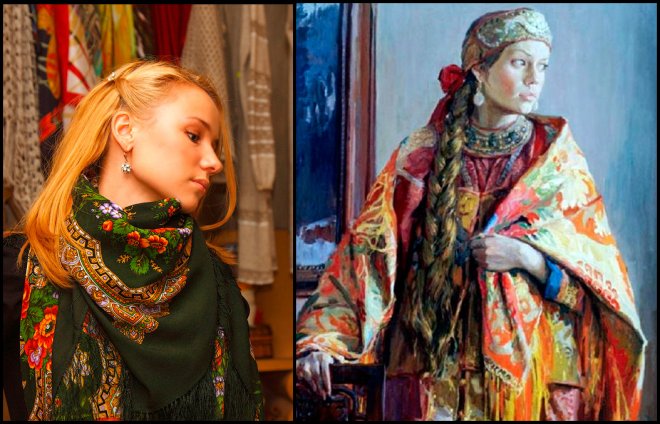 Русские шали история Русские шали история