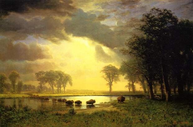 художник Albert Bierstadt - 15