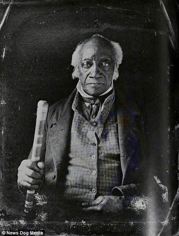 Последний раб штата Нью-Йорк - Цезарь, служил нескольким поколениям семьи Николл до своей смерти в 1852 году. викторианская эпоха, исторические фото, история, история США, редкие фото, солдаты, фото, чернокожие