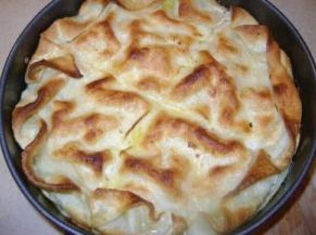 Осетинский пирог "Сабурани" с творогом вкусный рецепт с фото пошагово и видео