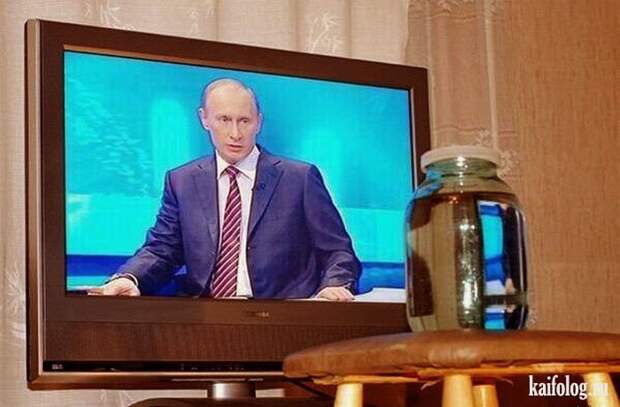 Приколы на телевидении (40 фото)