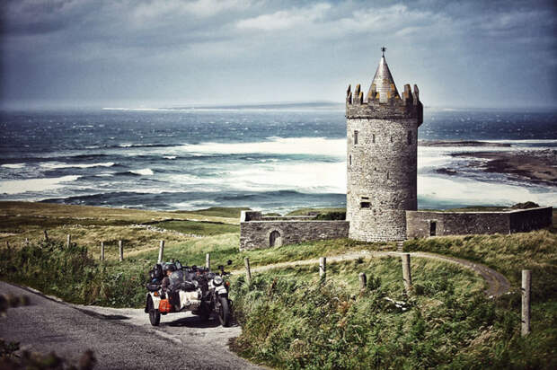 Замок Дунагор, Ирландия блогер, европа, путешествие