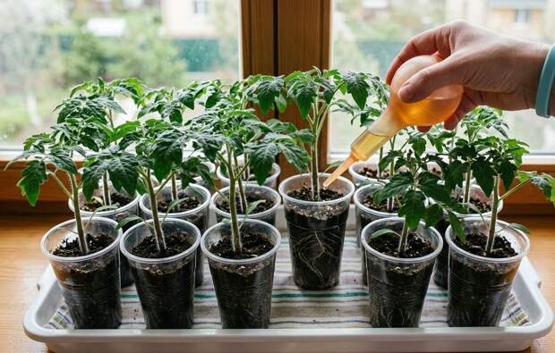 Как вырастить крепкую рассаду в апреле: подкормки для стебля толщиной с карандаш