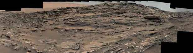 Curiosity сделал панораму дюн Марса