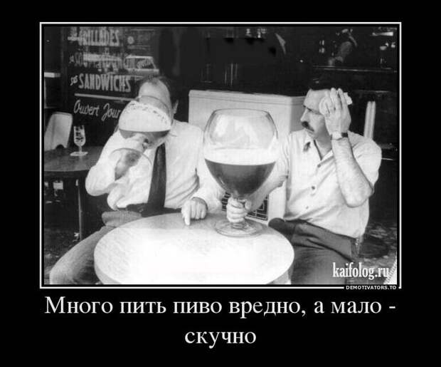 Демотиваторы про пиво (60 штук)