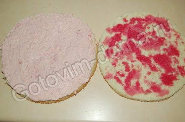 рецепт Торт Розовая мечта