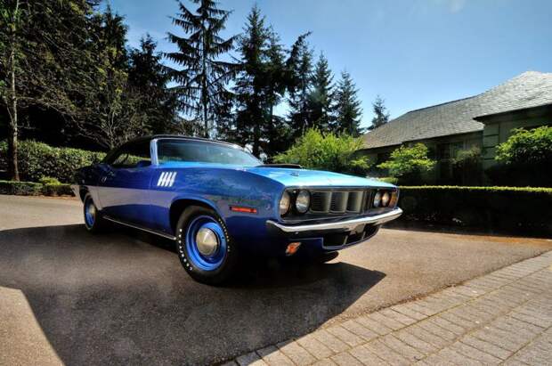 Plymouth Barracuda Convertible 1971 авто, plymouth, Barracuda, hemi, Cuda