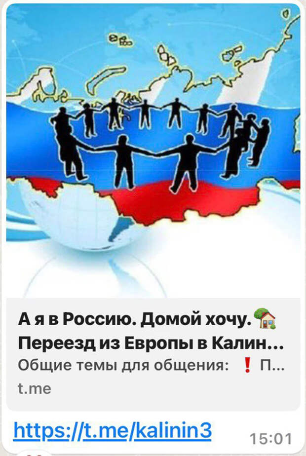 В наши дни в телеграм-чатах с говорящими названиями «Из Германии в Россию» и «А я в Россию домой хочу» кипят страсти.
