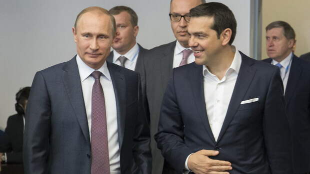 Vladimir Putin, Alexis Tsipras