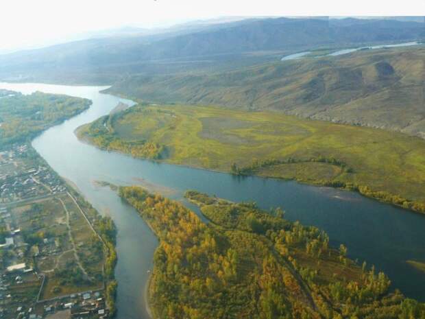 Невероятно красивейшие фото слияния Российских рек россия, слияние рек, фото