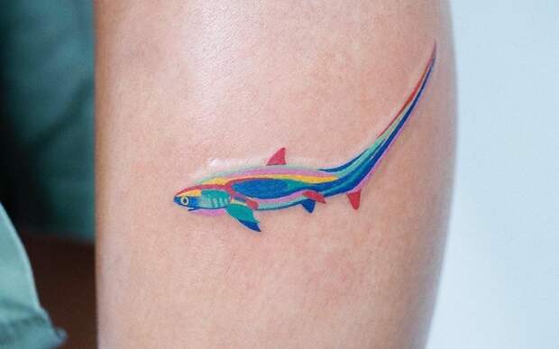 Красочные татуировки от Zihee Tattoo
