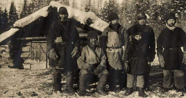 Фотографии сельских жителей Сибири.