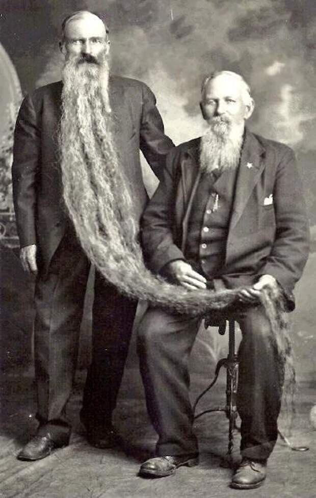 Для чего пару веков назад мужчины носили роскошные бороды (16 фото)
