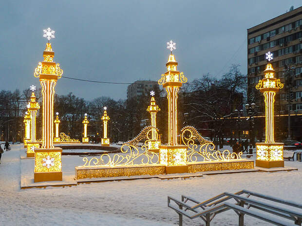 Москва встречает год 2026, часть 4