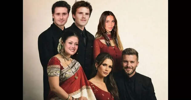 Видео с "украденным" первым танцем и пародии на Болливуд: конфликт старшего сына Бекхэмов с родителями разошёлся на мемы