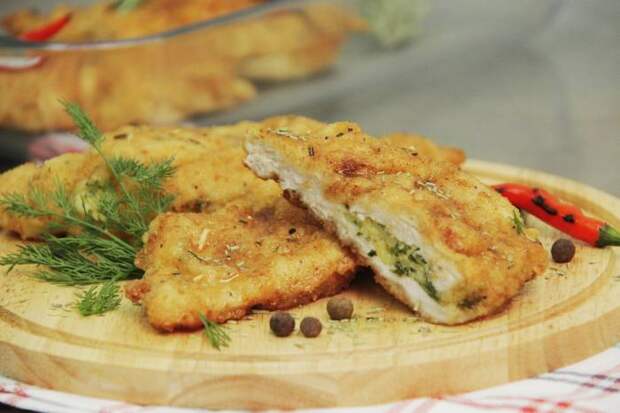 Курица с пряными травами
