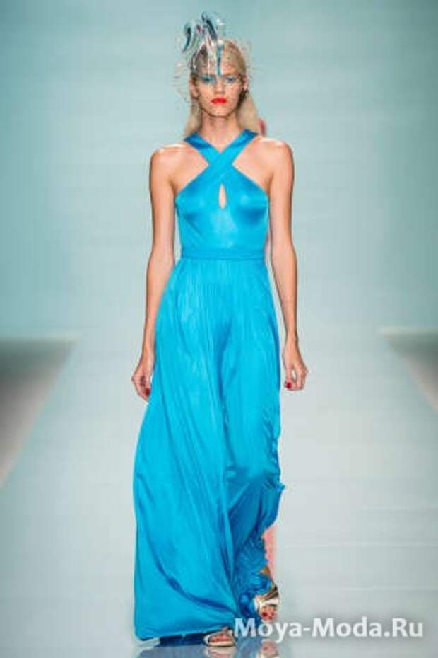 Модные сарафаны весна-лето 2015 Emanuel Ungaro