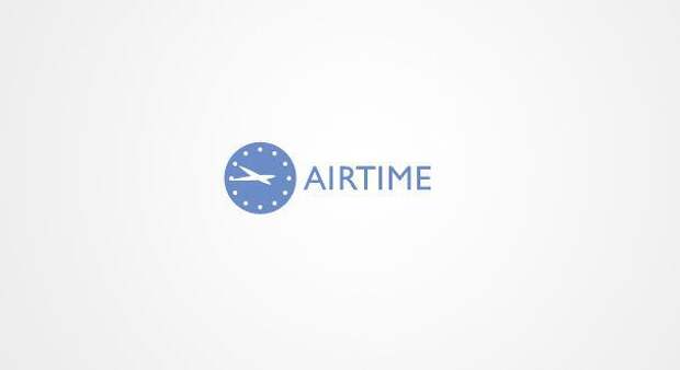 Логотип со скрытым символизмом Время летать