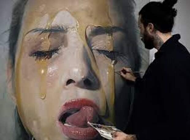 Как создаются гиперреалистичные картины – этапы работы художника