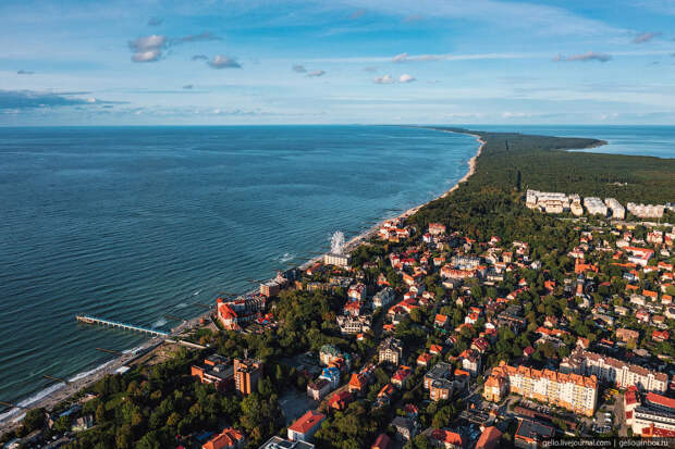 Зеленоградск — город-курорт на берегу Балтийского моря