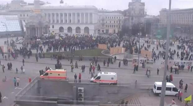 Боевики в центре Киева трубят  о начале нового Майдана против Порошенко